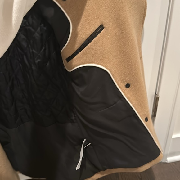 Rag & Bone women’s wool peacoat camel/charcoal SIZE 0 - Picture 9 of 11